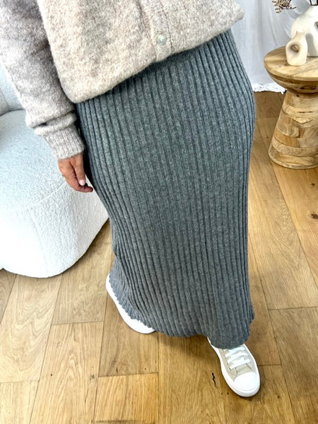 JUPE LÉNA GRIS