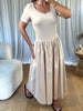 ROBE BRIDGET BEIGE