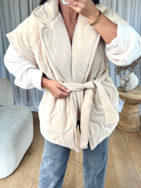 VESTE MILA BEIGE