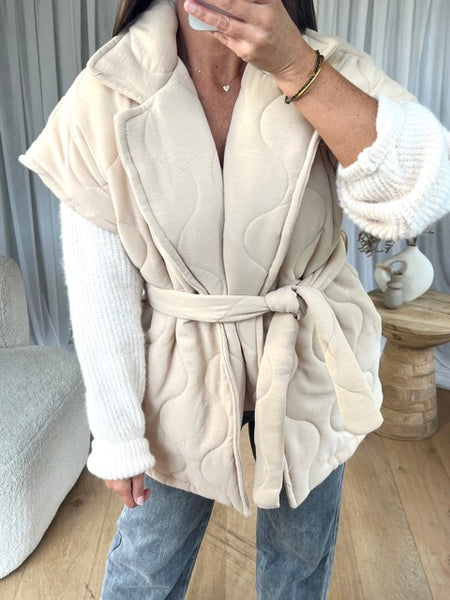 VESTE MILA BEIGE