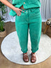 JEANS MOLY VERT