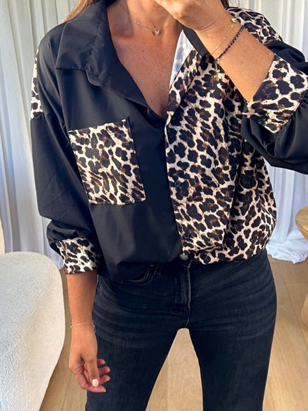 CHEMISE AMÉLIA NOIR