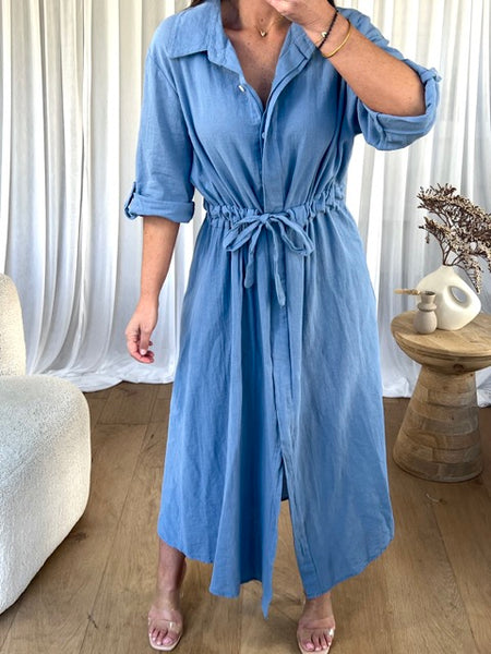 ROBE LORIE BLEU