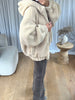 BLOUSON MOUMOUTE CAPUCHE BEIGE