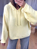 PULL CAPUCHE JAUNE
