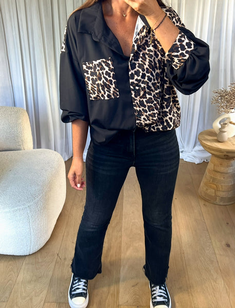 CHEMISE AMÉLIA NOIR