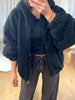 BLOUSON MOUMOUTE CAPUCHE NOIR