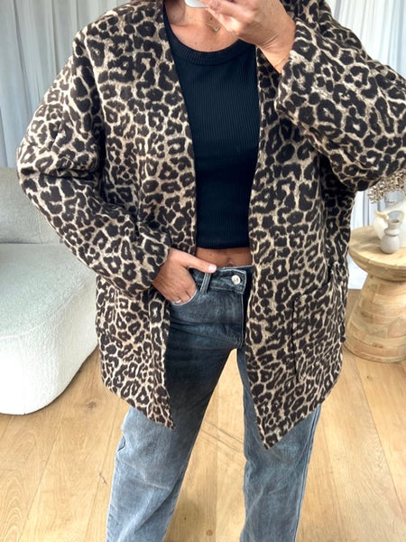 VESTE LÉPARD GAYA