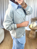 GILET CHEMISE GRIS
