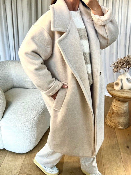 MANTEAU PAUL BEIGE