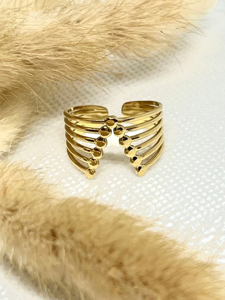 BAGUE ROBIN DORÉE