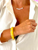 BRACELET JONC JAUNE