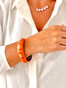 BRACELET JONC ORANGE