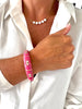 BRACELET JONC ROSE