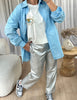 CHEMISE CHARLOTTE BLEU