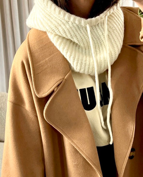 CAGOULE CACHE COU BEIGE