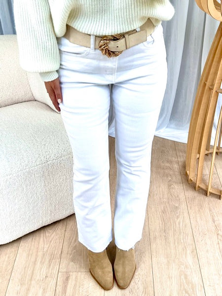 JEANS MIKA BLANC